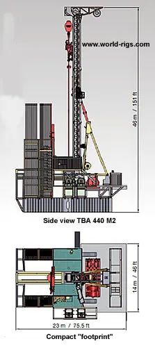 2000hp Hydraulic Land Drilling Rig for sale